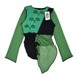 Blusa manga longa olho hindu (P)