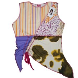 Regata retalhos coloridos (G)